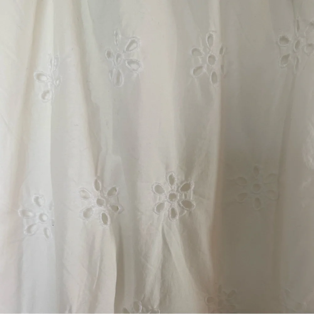 A New Day White Pleated Maxi Skirt Casual Resort Wear - Picture 6 of 7